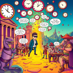 Chronochaotic: Whose Time Is It Anyway? - Text-based game