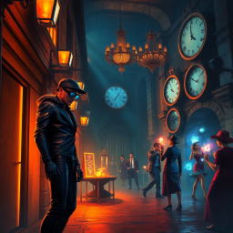 ChronoHeist: Whose Time Is It Anyway? - Text-based game
