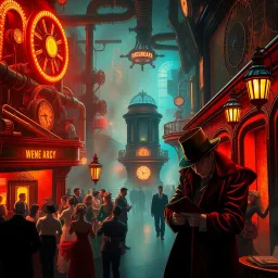Clockwork Cabaret - Text-based game
