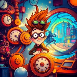Chronobreak: Whose Time Is It Anyway? - Text-based game