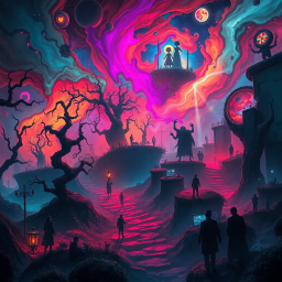Nightmare Chronicles: Whose Dream Is It Anyway? - Text-based game