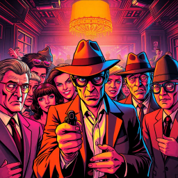 Whose Face Is It Anyway? - Text-based game