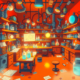 Whose Lab is it Anyway? - Text-based game