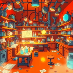 Whose Lab is it Anyway? - Text-based game