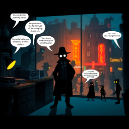 Whose Shadow is This, Anyway? - Text-based game