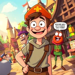 Whose Adventure is it Anyway? - Text-based game