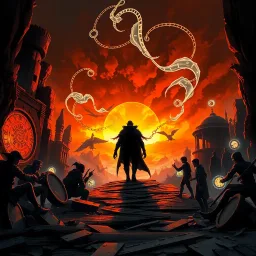 Chronicles of the Fallen: Time's Heist - Text-based game