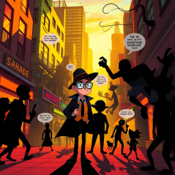 Whose Shadow Is It Anyway? - Text-based game