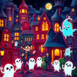 Whose Haunt is This? - Text-based game