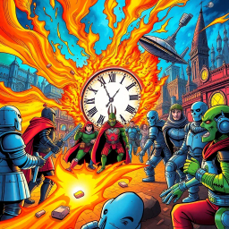 Chronochaos: Whose Adventure is it Anyway? - Text-based game