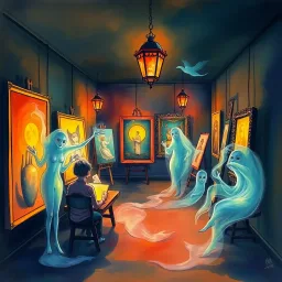 Ghostly Judgement - Text-based game