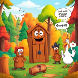 Log Jam: Who's Logs Are These Anyway? - Text-based game