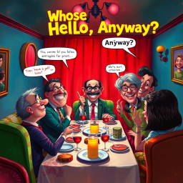 Whose Hello, Anyway? - Text-based game