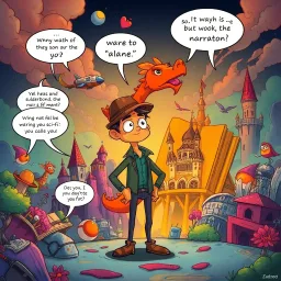 MetaQuest: Whose Adventure Is It Anyway? - Text-based game