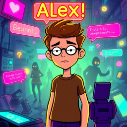 Textual Whirlwind: Who Dis? - Text-based game