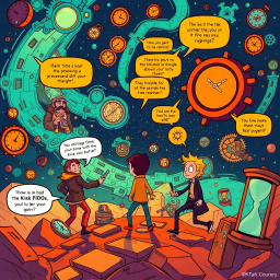 ChronoChase: Whose Time is it Anyway? - Text-based game