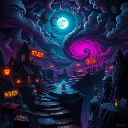 Nightmare Exchange: Whose Dream is it Anyway? - Text-based game