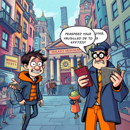 Whose Thief Is It Anyway? - Text-based game