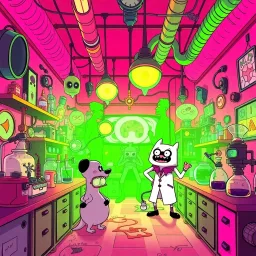 Whose Lab is it Anyway? - Text-based game