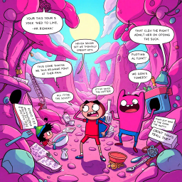 MetaQuest: Whose Adventure Is It Anyway? - Text-based game