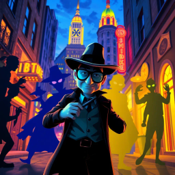 Shadowplay: Whose Shadow is it Anyway? - Text-based game
