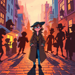 Whose Shadow Is That? - Text-based game