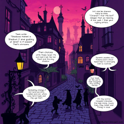 Whose Shadows Are These? - Text-based game