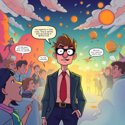 Metamayhem: Whose Adventure Is It Anyway? - Text-based game