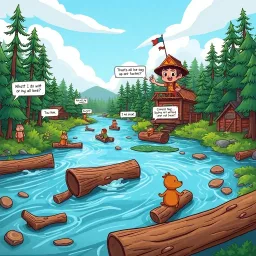 Log Jam: Who's Logs Are These Anyway?