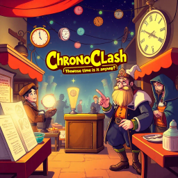 ChronoClash: Whose Time Is It Anyway? - Text-based game