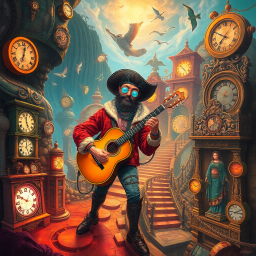 Chrono Whirl: Whose Time Is It Anyway? - Text-based game