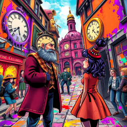 Chronocrack: Whose Time Is It Anyway? - Text-based game
