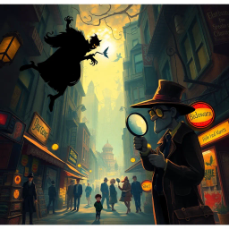 Whose Shadow Is It Anyway? - Text-based game