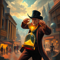 ChronoClash: Whose Time Is It Anyway? - Text-based game