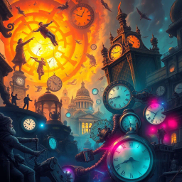 Time Travel / Dark Comedy text games
