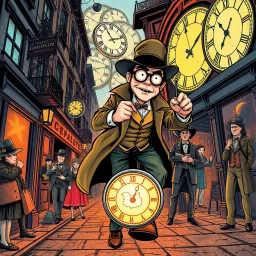 ChronoChase: Whose Time Is It Anyway? - Text-based game