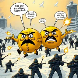 Hitler's Two Balls Conquering Stalingrad - Text-based game