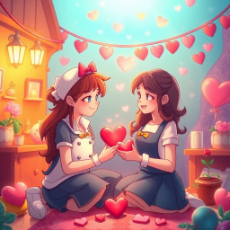 Heartstrings: Whose Heart Is It Anyway? - Text-based game