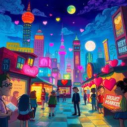 Heartstrings: Whose Heart Is It Anyway? - Text-based game