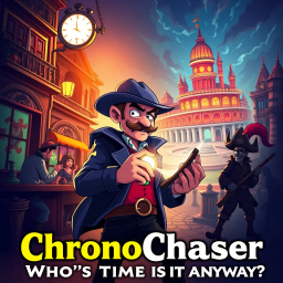 ChronoChaser: Who's Time Is It Anyway? - Text-based game