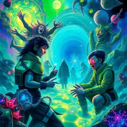 Spectrum Wars: Whose Dimension Is It Anyway? - Text-based game