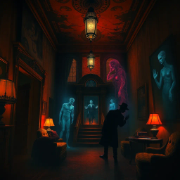 Whose Shadows Are These? - Text-based game