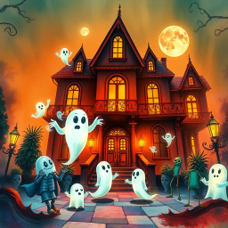 Whose Ghost is it Anyway? - Text-based game