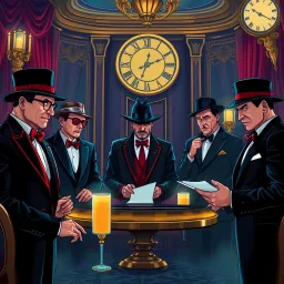 The Heist of the Century: A Thieves' Debate - Text-based game