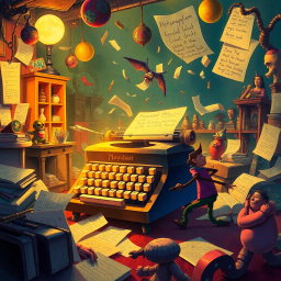 Metamayhem: Whose Adventure Is It Anyway? - Text-based game