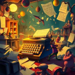 Metamayhem: Whose Adventure Is It Anyway? - Text-based game