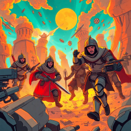Metamayhem: Whose Adventure Is It Anyway? - Text-based game