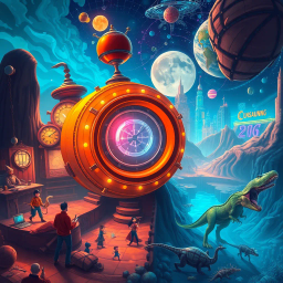 Chronochaos: Who's Time Is It Anyway? - Text-based game