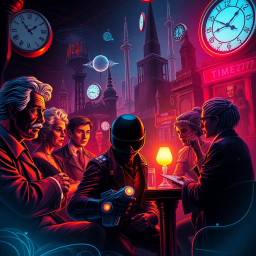 ChronoChaser: Whose Time is it Anyway? - Text-based game