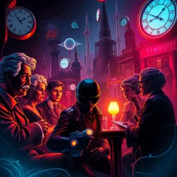 ChronoChaser: Whose Time is it Anyway? - Text-based game